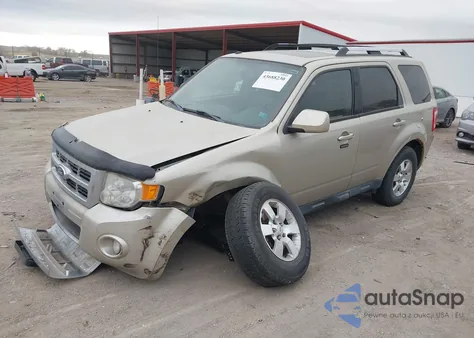 2011 Ford Escape Limited from USA, damaged, VIN 1FMCU9E73BKB00396
